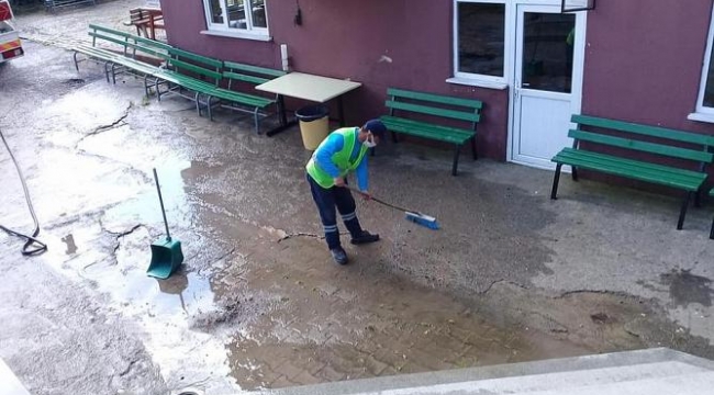 Darıca Cemevi de dezenfekte edildi