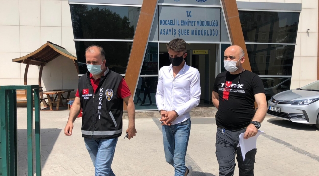 Aranan hırsız Kocaeli'de yakalandı!