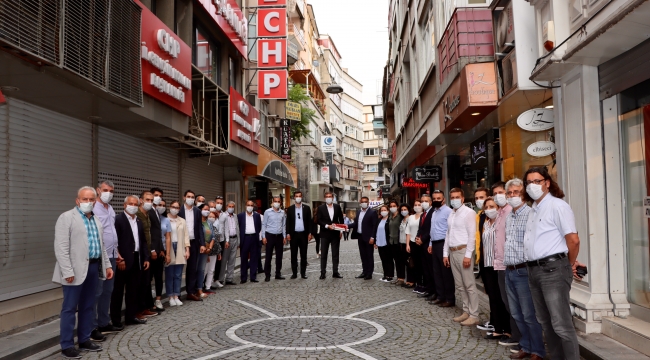 CHP Darıca'dan, Yıldızlı ve yönetimine ziyaret!