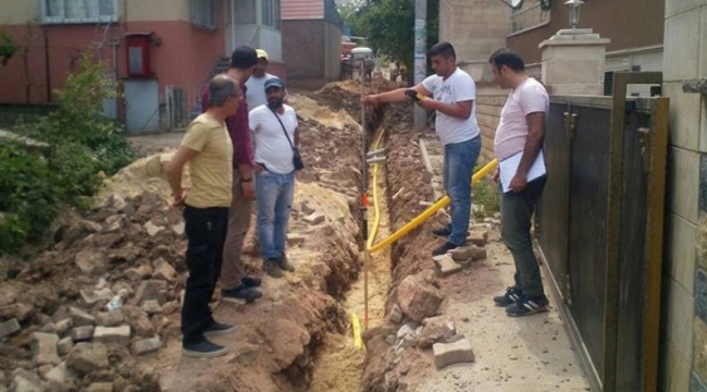 Dilovası'nda doğalgaz çalışmaları hız kazandı