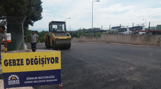 Gebze Fen İşleri'nden haftasonu mesaisi