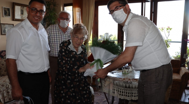 CHP'li başkanlardan Darıcalı Armaner'e duygulandıran ziyaret