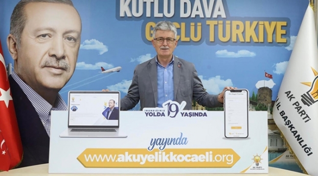 AK Parti Kocaeli'de 'Pandemi'ye uygun üye çalışması!