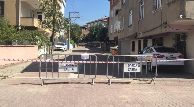 Darıca'da 2 sokak karantinaya alındı