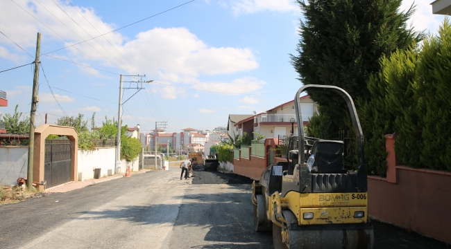 Darıca'da asfalt çalışmaları sürüyor!