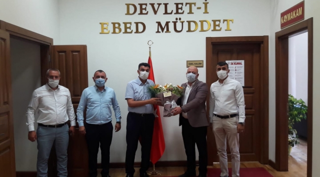 MHP Darıca'dan Kaymakam Kara'ya ziyaret