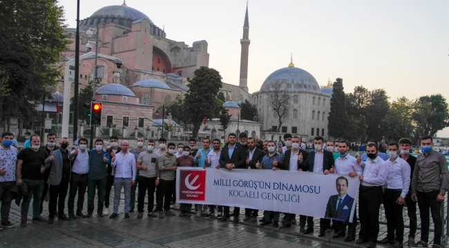 Refahlı gençlerden Ayasofya programı!