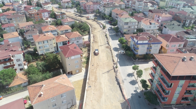 Darıca Cengiz Topel Caddesi'nde yoğun mesai var