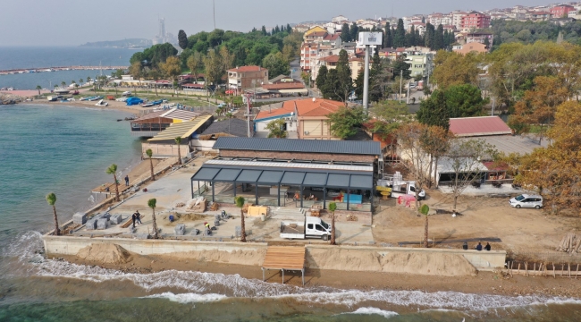 Bu restoran Darıca sahil parkının incisi olacak!