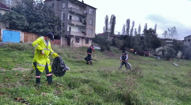 Gebze'nin mahallelerinde Sonbahar Temizliği sürüyor