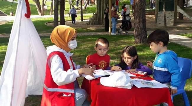 Kızılay Darıca, çocukları bilinçlendiriyor!