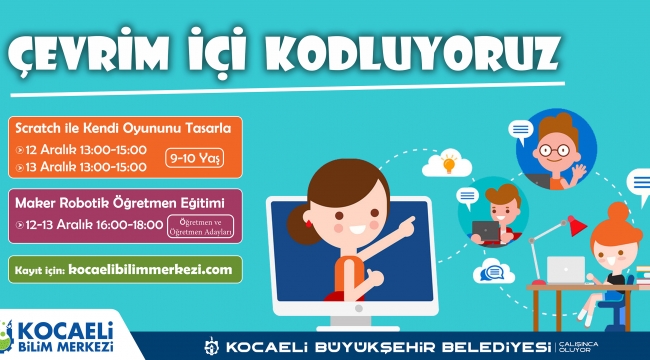 Çocuklar çevrimiçi öğrenecek!