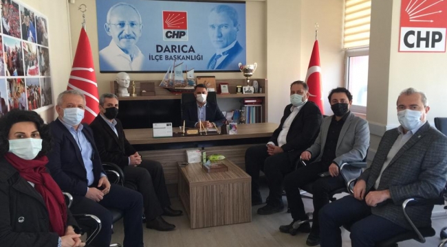 DEVA Darıca'dan CHP Darıca'ya ziyaret!