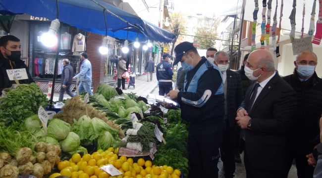 Darıca'daki Semt Pazarı'larında HES Uygulaması başladı