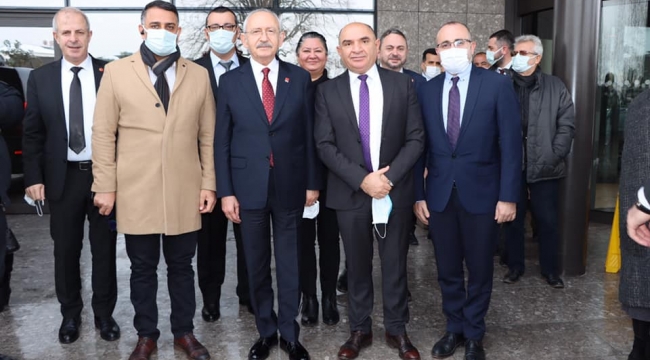Başkan Aktaş, Kılıçdaroğlu ile buluştu