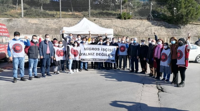 CHP Darıca'dan grevdeki işçilere tam destek!