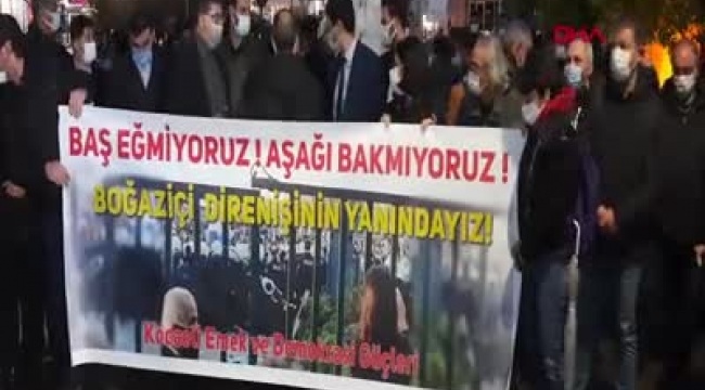 Kocaeli'de Boğaziçi Üniversitesi eylemi!