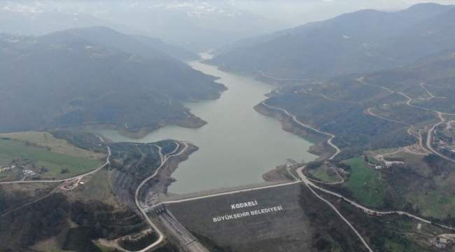 Yuvacık Barajı'nda su seviyesi yükseldi