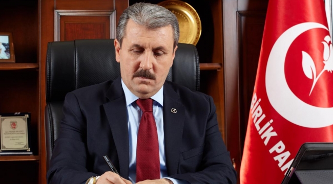 BBP Genel Başkanı Mustafa Destici, Kocaeli'ye geliyor