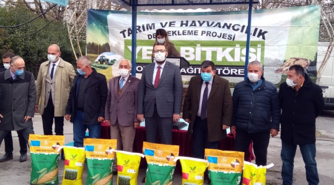 Büyükşehir'in yüzde 50 hibeli tohum desteği çiftçilere ulaştırılmaya başlandı