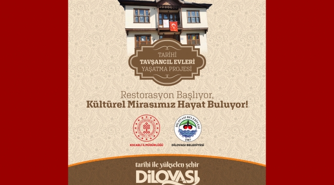 Tavşancıl'da Tarihi evler ayağa kalkacak