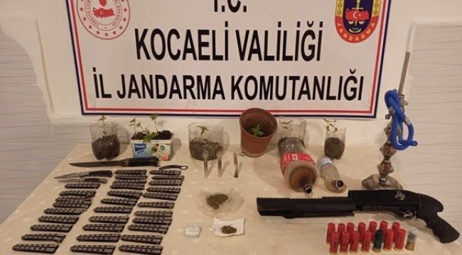 Jandarmadan 4 ilçede uyuşturucu baskını