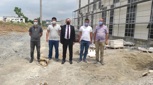 Pehlevan, Darıca'da incelemelerde bulundu