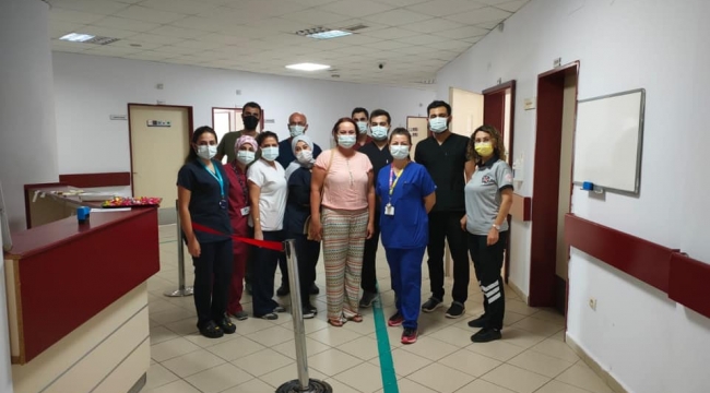Darıca'da sağlık çalışanları bayramlaştı!