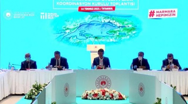 Marmara Denizi Koruma Eylem Planı Koordinasyon Kurulu'nun ikinci toplantısı başladı