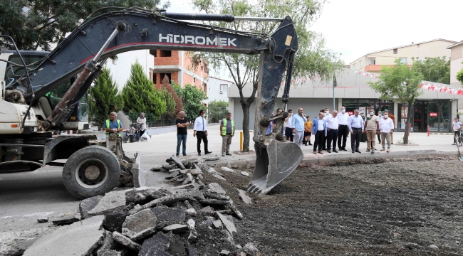 Başkanlar, Darıca'daki çalışmaları yerinde inceledi