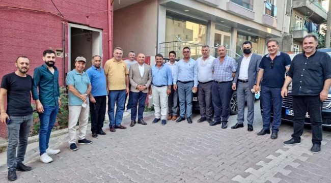 CHP heyeti, Darıca'da yöre derneklerini, STK'ları ve esnafları ziyaret etti