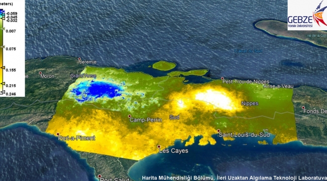 Haiti Depremi GTÜ Akademisyenleri tarafından haritalandı 