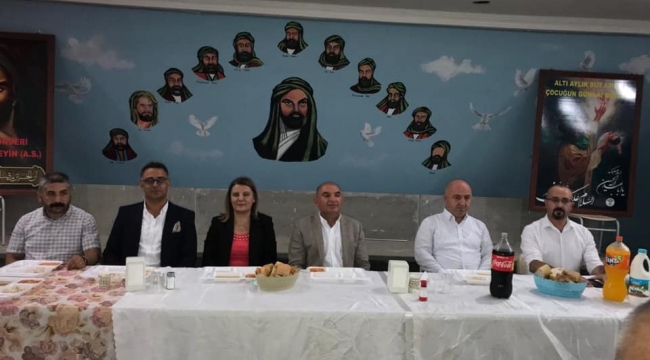 Kocaeli protokolü, Darıca'da Muharrem ayı oruç iftarına katıldı