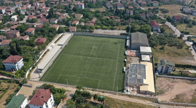 Tavşancıl Salih Gün Stadı Sporcu Kamp Merkezi'nde sona doğru