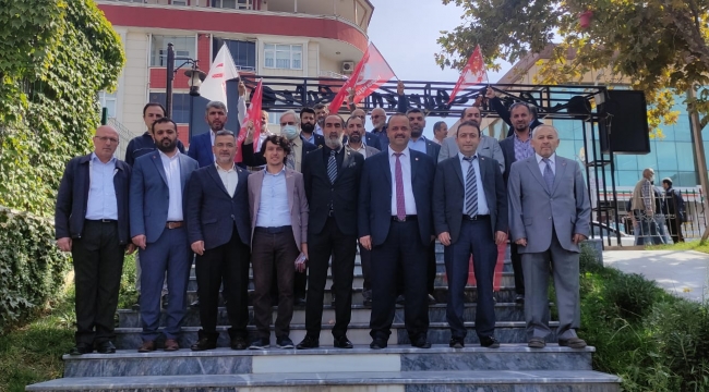 Yeniden Refah Partisi Darıca, esnafları ziyaret etti