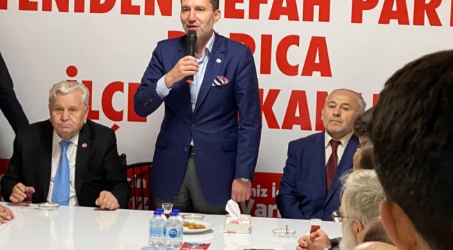 Fatih Erbakan; Darıca ailemiz için çok önemli!