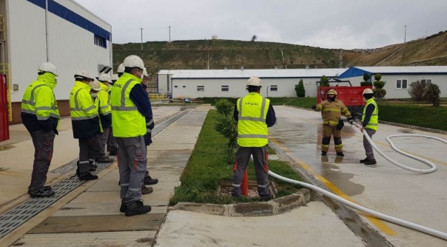 Büyükşehir İtfaiyesinden Çanakkale'de eğitim