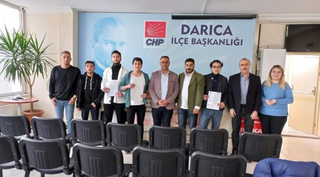 CHP Darıca'da üye çalışmaları sürüyor