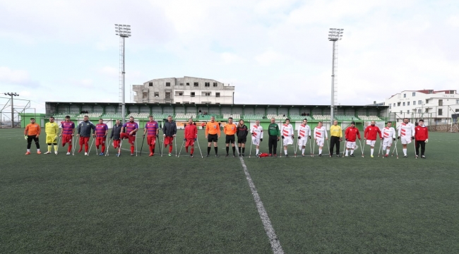 Gebze Ampute Ekibinden 3-1'lik Galibiyet 