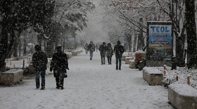 Büyükşehir AFKOM'dan kar uyarısı