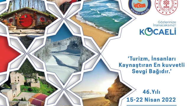 46. Turizm Haftası 15 Nisan'da başlıyor