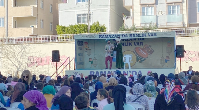 Darıca'da Ramazan'da şenlik var