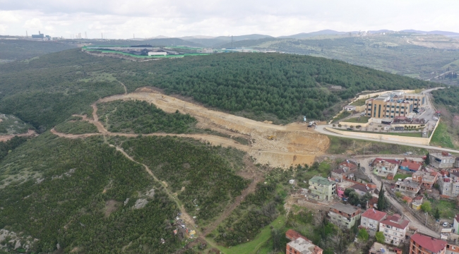 Dilovası Hastane Yolu'nda sondaj çalışması bitti