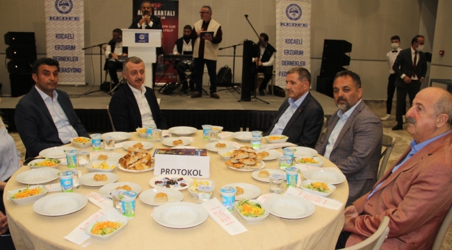 KEDFE protokolü iftarda buluşturdu