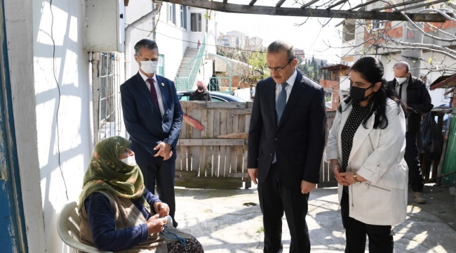 Yavuz Çifti, Gebze'de hanelerin kapılarını çaldılar 