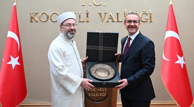 Diyanet İşleri Başkanından Vali Yavuz'a Ziyaret