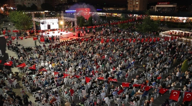 Gebze'de 15 Temmuz coşkusu