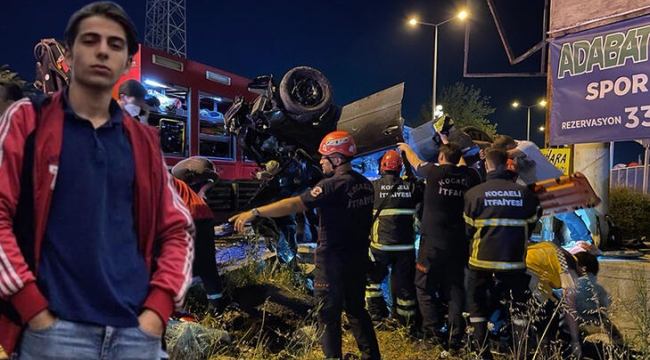 Kazadan yaralı kurtulan Eray, 14 gün süren yaşam savaşını kaybetti