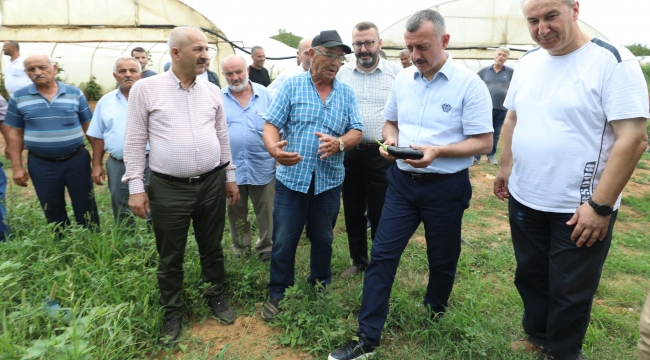 Büyükakın, "Tarıma destek veriyoruz çünkü memleketimize sevdalıyız"