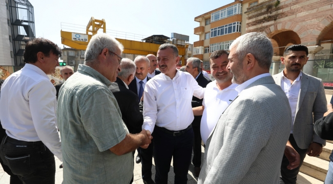 Büyükakın, Gebze'de esnaf ve KOBİ'lerle buluştu